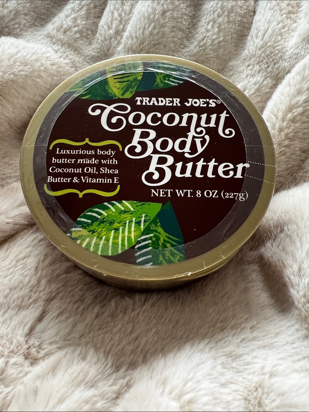 2 for $20 ✨ NIB/NWT/SEALED • Trader Joe's Coconut Body Butter • 8oz (full size) - Picture 8 of 9